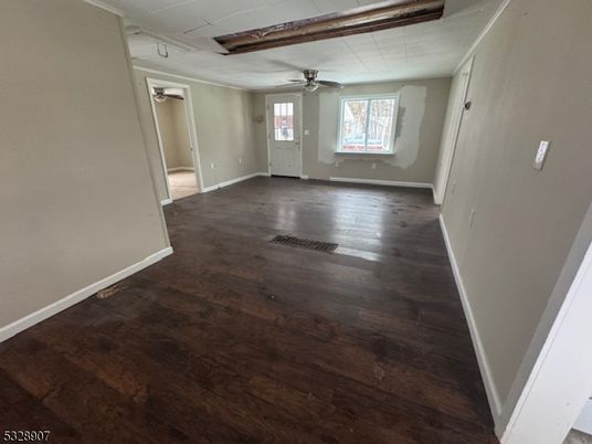 Empty room, Interior, Wood Texture Flooring