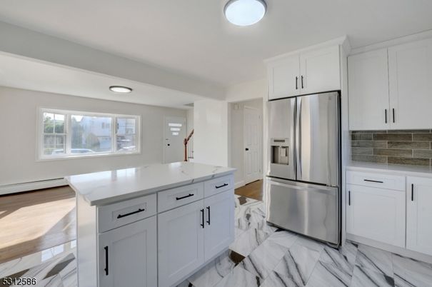 Interior, Kitchen, Marble, Recessed Lighting