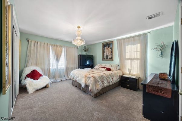 Bedroom, Chandelier, Interior