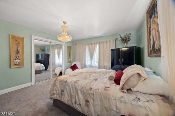 Bedroom, Chandelier, Interior