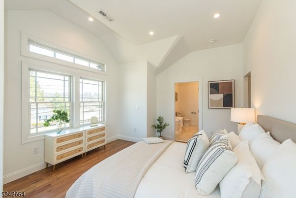 Bathroom, Bedroom, Interior, Recessed Lighting, Wood Texture Flooring