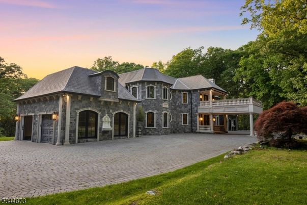 Attached, Backyard, Exterior, Facade, French Provincial