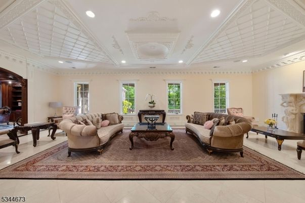 Fireplace, Interior, Living room, Recessed Lighting