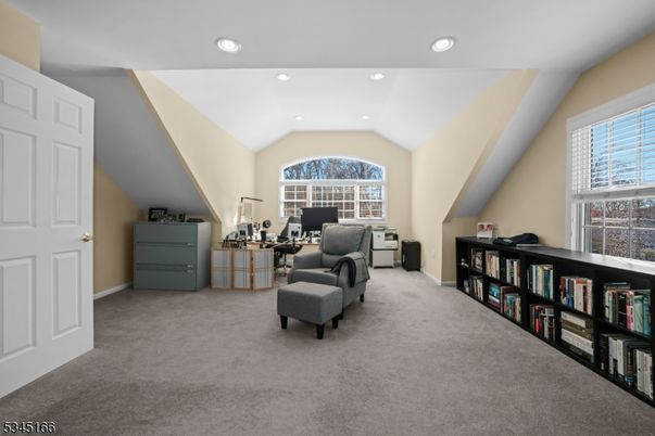 Home Office, Interior, Recessed Lighting