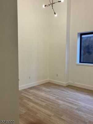 Empty room, Interior, Pendant Lights, Wood Texture Flooring