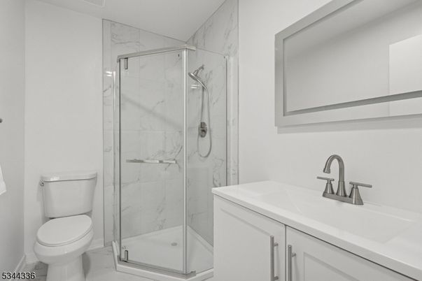 Bathroom, Glass Shower, Interior, Marble, Marble Walls