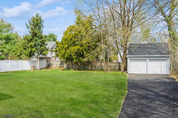 Backyard, Detached Garage, Exterior