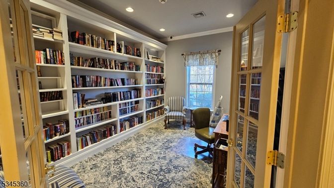 Home Office, Interior, Recessed Lighting