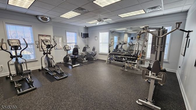 Fitness Equipment, Gym, Interior