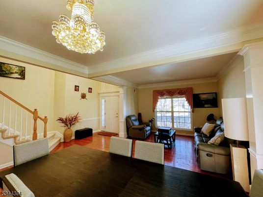 Chandelier, Dining room, Interior, Living room, Wood Texture Flooring