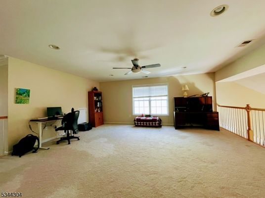 Home Office, Interior, Recessed Lighting