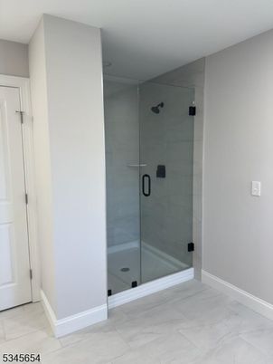 Bathroom, Glass Shower, Interior, Marble