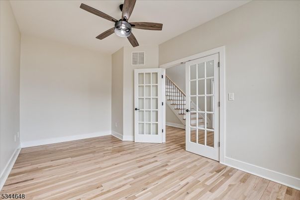 Empty room, Interior, Wood Texture Flooring
