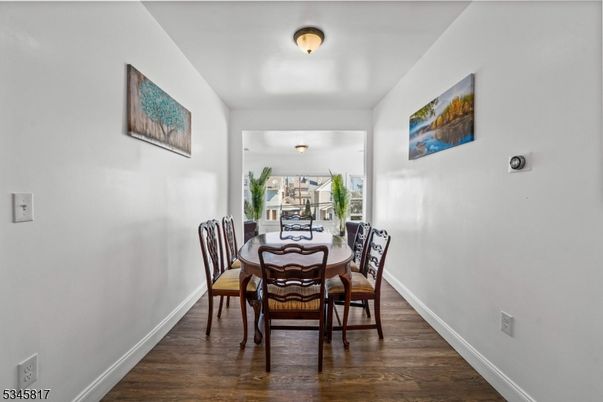 Dining room, Interior, Wood Texture Flooring