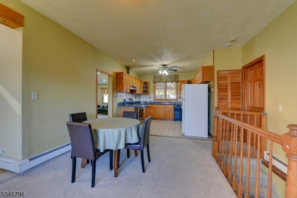 Dining room, Interior, Kitchen, Recessed Lighting