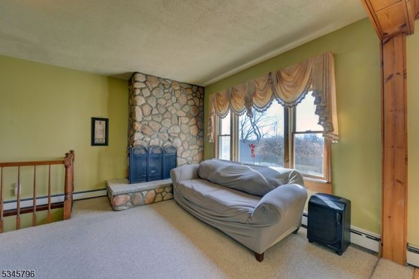 Fireplace, Interior, Stone Walls