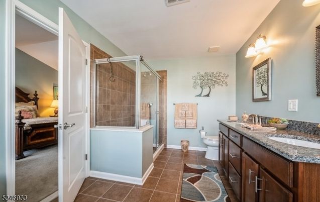 Bathroom, Bedroom, Glass Shower, Interior
