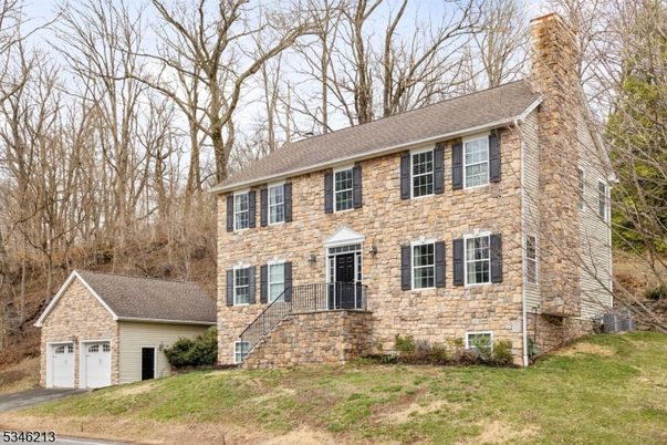 Attached, Detached Garage, Exterior, Facade, Georgian