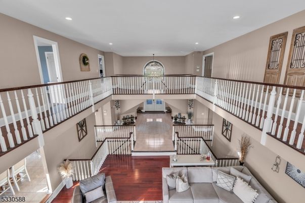 Chandelier, Interior, Recessed Lighting, Wood Texture Flooring