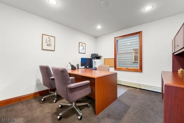 Home Office, Interior, Recessed Lighting