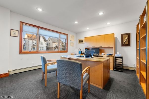 Home Office, Interior, Recessed Lighting