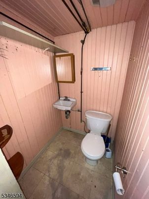 Bathroom, Interior, Wooden Walls