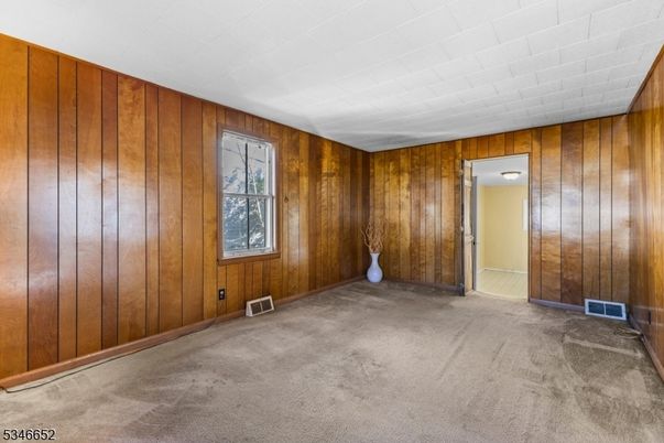 Empty room, Interior, Wooden Walls