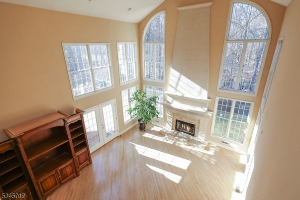 Fireplace, Interior, Wood Texture Flooring