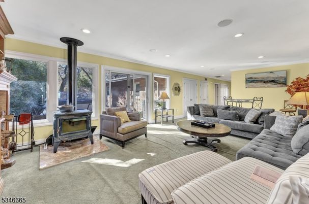 Fireplace, Interior, Living room, Recessed Lighting