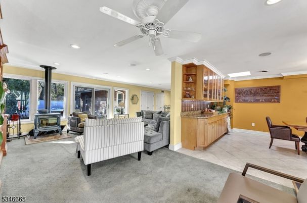 Dining room, Interior, Living room, Recessed Lighting