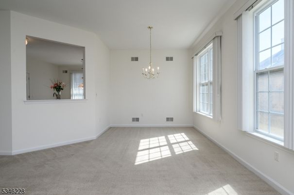 Chandelier, Empty room, Interior
