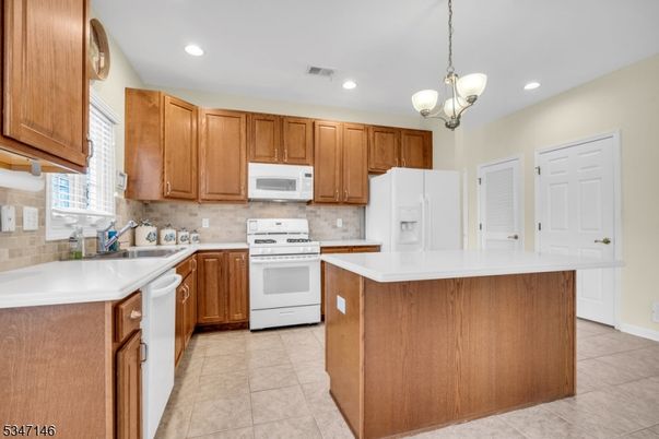 Interior, Kitchen, Pendant Lights, Recessed Lighting