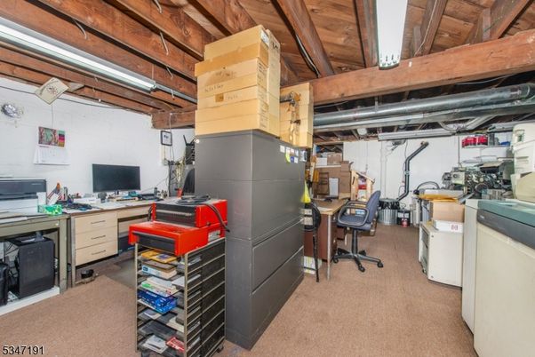 Home Office, Interior, Wooden Beams, Wooden Ceilings