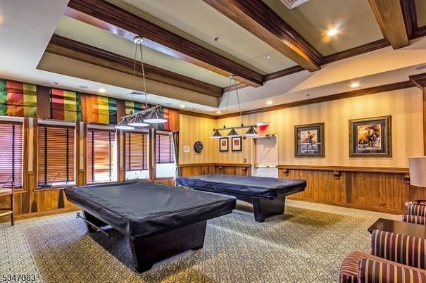 Billiard Table, Game Room, Interior, Pendant Lights, Recessed Lighting