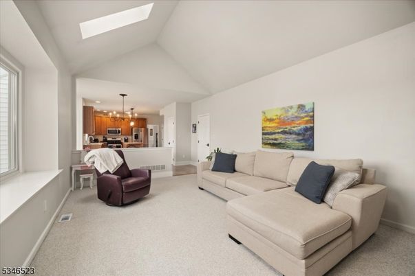 Interior, Kitchen, Living room, Pendant Lights, Recessed Lighting, Stainless Steel Appliances