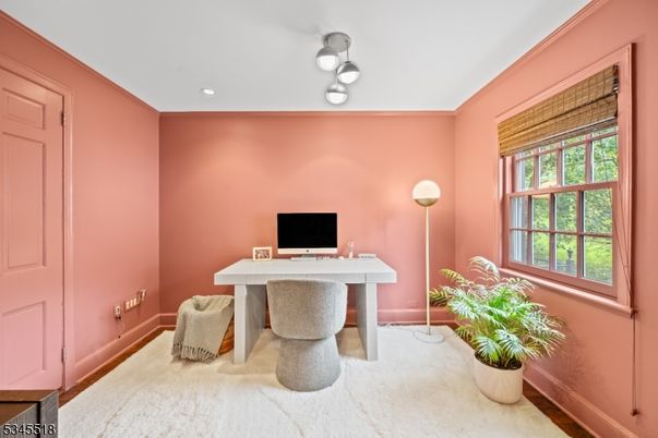 Home Office, Interior, Recessed Lighting