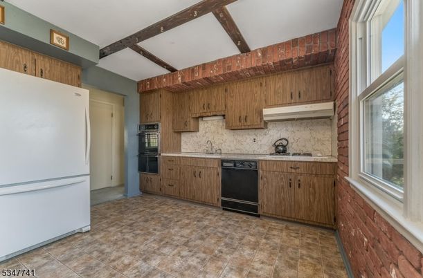 Interior, Kitchen, Wooden Beams