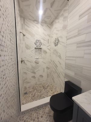 Bathroom, Interior, Marble Walls