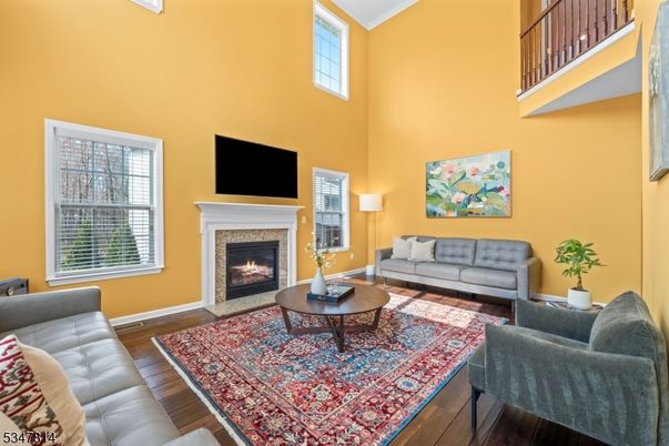 Fireplace, Interior, Living room, Wood Texture Flooring