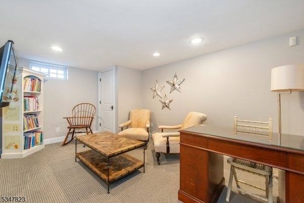 Home Office, Interior, Recessed Lighting