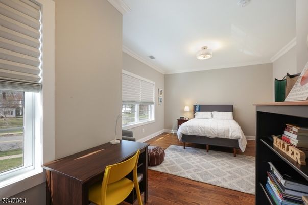 Bedroom, Home Office, Interior, Wood Texture Flooring
