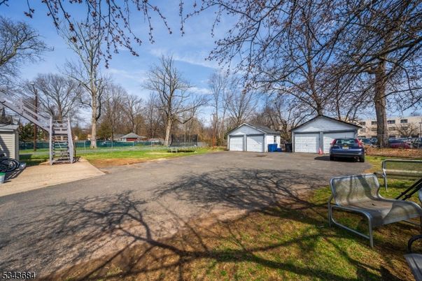 Backyard, Detached Garage, Exterior