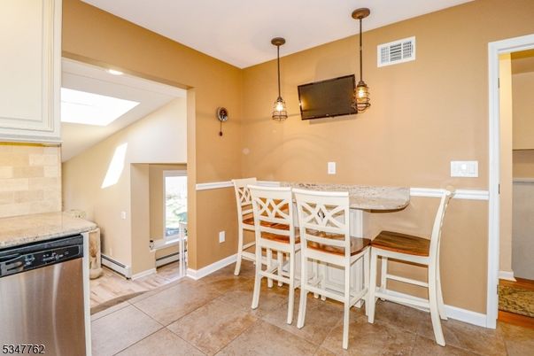 Dining room, Interior, Kitchen, Pendant Lights, Recessed Lighting