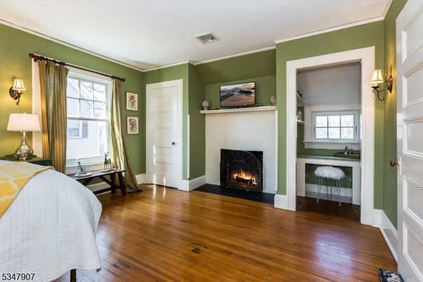 Fireplace, Interior, Wood Texture Flooring