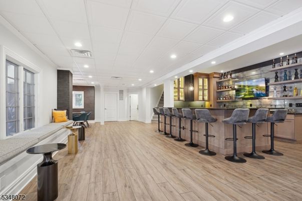 Interior, Recessed Lighting, Wood Texture Flooring