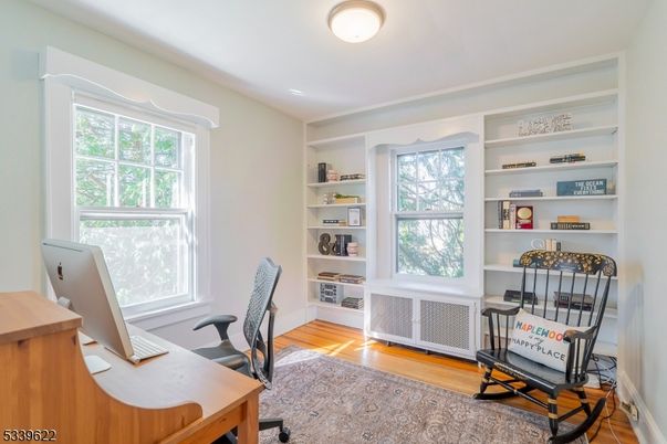 Home Office, Interior, Wood Texture Flooring