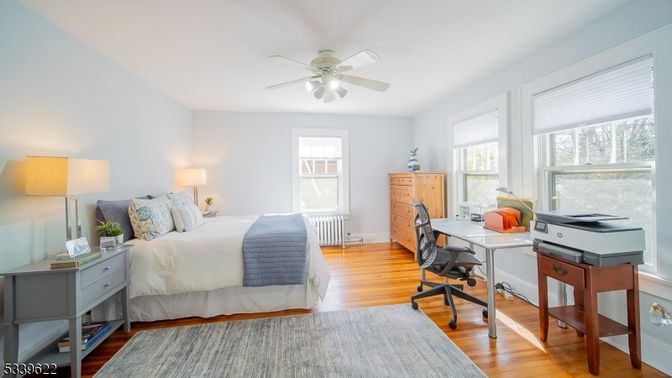 Bedroom, Home Office, Interior, Wood Texture Flooring