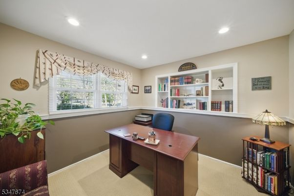 Home Office, Interior, Recessed Lighting