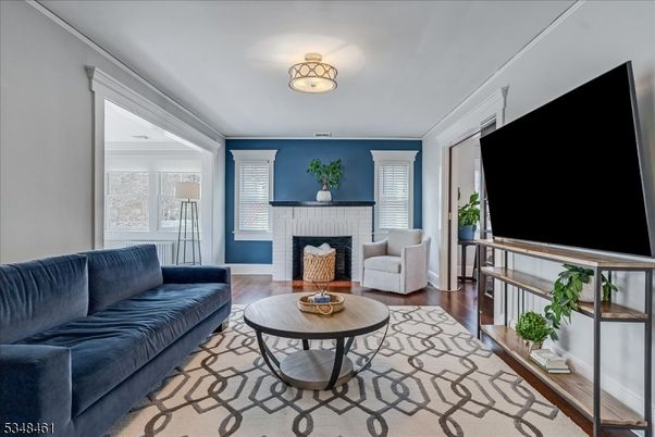 Fireplace, Interior, Living room, Wood Texture Flooring