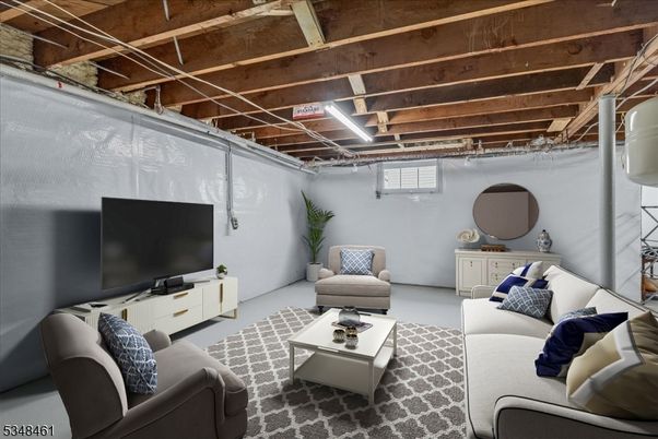 Interior, Living room, Wooden Beams